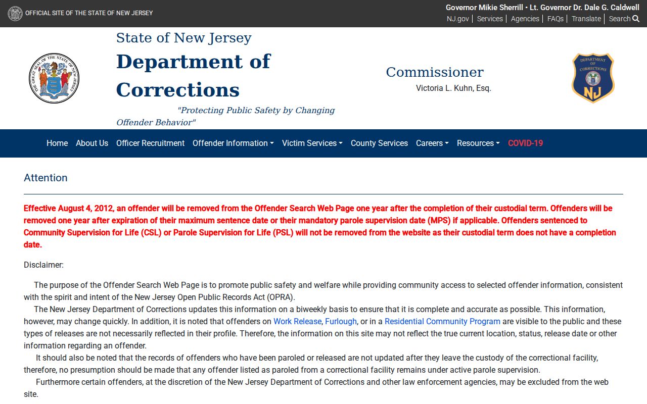 Montgomery Township residents directory New Jersey offender search